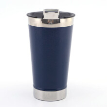 Tumbler med spillsäkert lock, isolering i rostfritt stål håller drycker varma eller kalla när du är på språng, pulverlackerad finish motstår