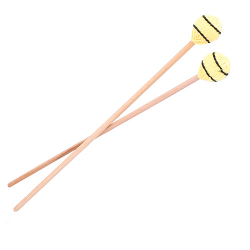 Custom Marimba Mallets - 1 Pair Yarn Head with Ergonomic Handles for Performers 2