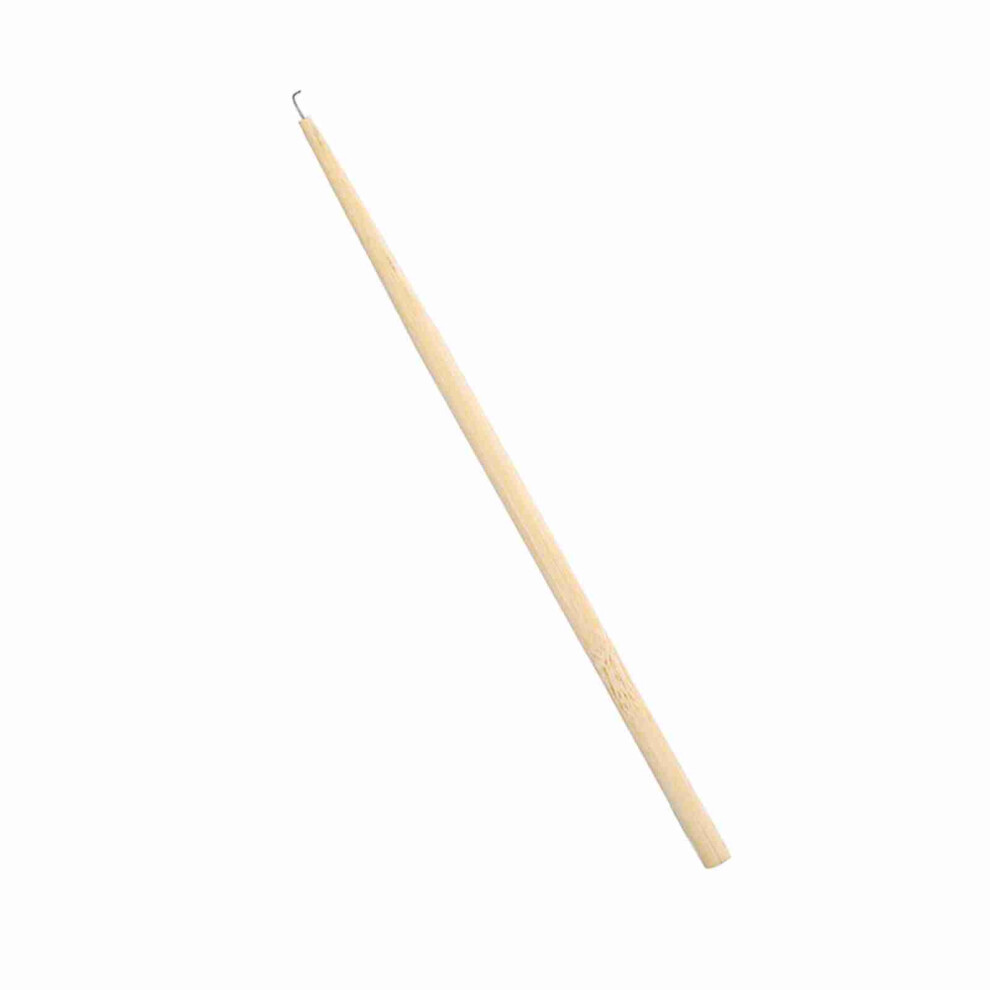 Professional Hair Ventilating Needle with Wooden Handle for Wig & Beard Repair