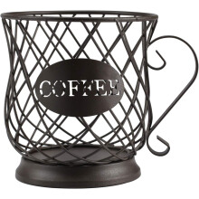 Multipurpose Storage Basket, Charming Vintage Texture For Home And Office Use, Durable Wire And Wood Construction For Long Lasting Use (9*5.3*7 Inch)