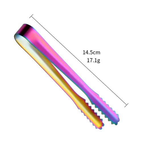 Πολυχρηστικές λαβίδες πάγου, κομψές επιχρυσωμένες λαβίδες πάγου από ανοξείδωτο 1