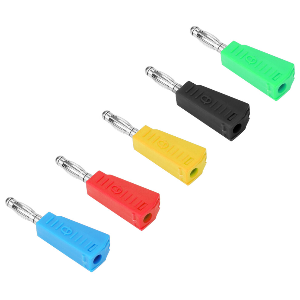 4Mm P3002 Nickel Plated Banana Plugs - 10Pcs Speaker Connector Set 4651362726884