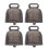4 unid. metal para gado e , acessórios agrícolas (bronze) 9