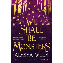We Shall Be Monsters by Alyssa Wees Hardcover Book