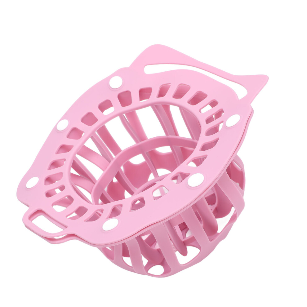 Pink Hat Washer Cage Silicone Baseball Hat Cleaner for Washing Machine