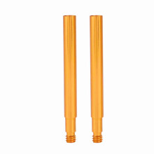 Fahrrad Presta Ventile Verlängerungen 2er Pack 60mm Gold Innenschlauchverlängerungen