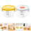 2Pcs Recipientes Alimentos Alimentício Com 13