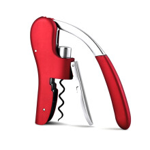 Manueller Weinöffner, kompaktes Design mit ergonomischer Hebelpumpe für müheloses Korkenziehen
