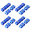 Engine Spark Plug Wire Clamp Kit 12Pcs for 8mm 9mm 10mm Braided Hoses 11