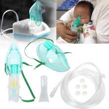 Adult & Child Nebulizer Inhaler Accessories Set with Masks, Cup & Tubing