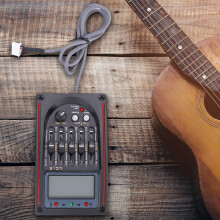5-Band Acoustic Guitar Preamp LC-5 EQ & Piezo Pickup System
