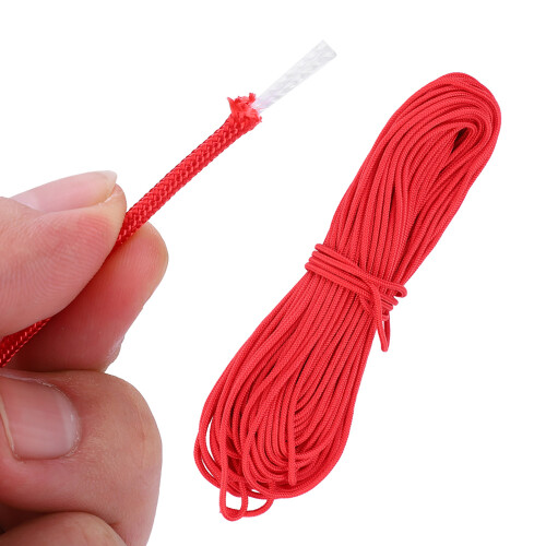 Nylon D Loop Bowstring Accessory for Archery, Red, 20m