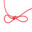 Nylon D Loop Bowstring Accessory for Archery, Red, 20m 9