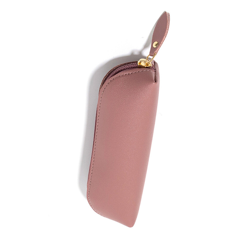 Aesthetic Pen Case Pencil Bag Pencil Case PU-pale pinkish gray-image-OPC-PN56HHQ-NEW