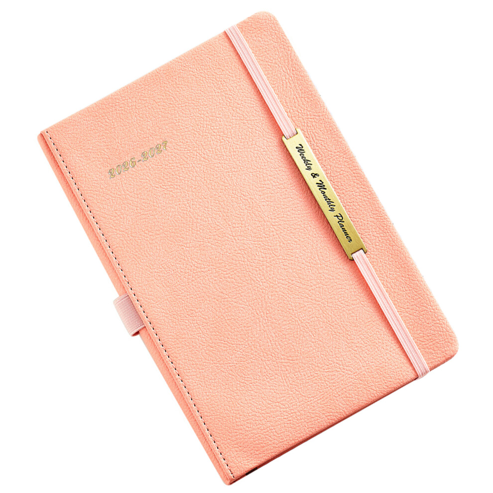 Pink 2026-2027 Planner Daily/Weekly/Monthly Planner Schedule