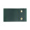 Pocket Notepad Holders Small Notebook Stationery-Dark green 1
