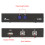 USB 2.0 Manual Sharing Switch 2/4 Port for PC Printer Scanner Durable Black 1