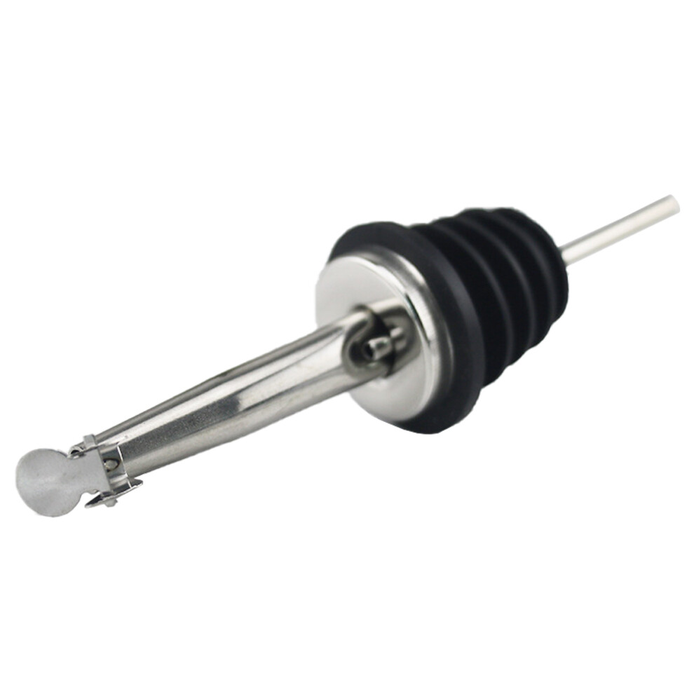 Speed Pour Perfection: Liquor Pourers With Rubber Dust Caps, Non-Rusting Stainless Steel For Safe And Hygienic Pouring, Dishwasher Safe-image-OPC-PN56JW5-NEW