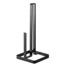 Dispensador de metal para bancada, suporte portátil para toalhas de papel para cozinhas modernas e simples, suporte com acabamento elegante adequado