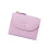 Portefeuille Compact à fermeture éclair pour femmes,-Violet 1