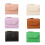 Portefeuille Compact à fermeture éclair pour femmes,-Violet 2