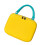 Compact EVA Makeup Bag With Unique Compartments-Yellow 1