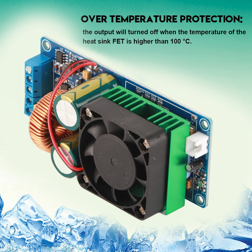 500W Mono Digital Amplifier Board Irs2092s With Speaker Protection 6941362735428