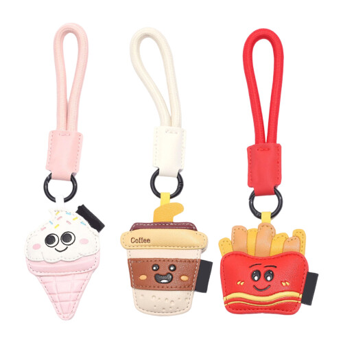 Entzückender Pärchen-Taschenanhänger mit-Eiscreme 1