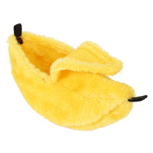 Kleines Plüsch-Bananen-Haustier-Nest für Hamster | Gelbes Hamsterbett & Versteckmöglichkeit