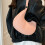 Moderne, strukturierte Mini-Tasche, wasserabweisend,-Rosa 2