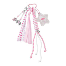 Artistieke DIY tasaccessoire sleutelhangerset met foto-inzet-A
