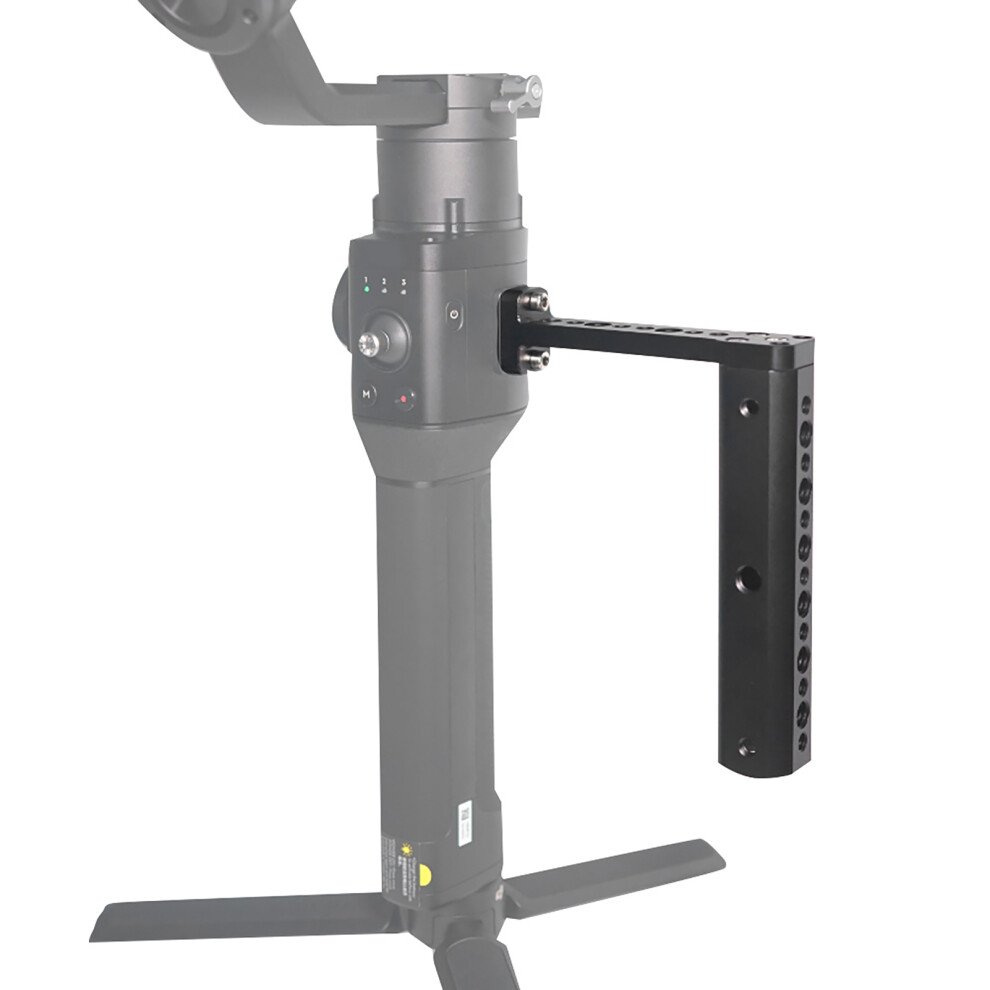 Lightweight Aluminium Handle Extension Rod For Dji Ronin S Gimbal, Black 4691362737282