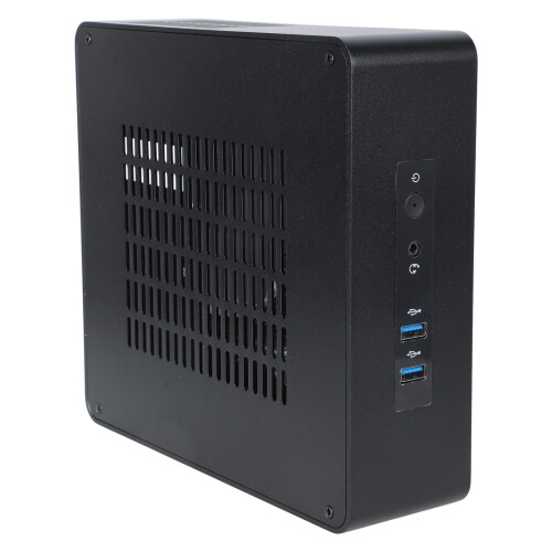 TA65 Mini ITX PC Case Tower HTPC Small Chassis Gaming-Silver 1