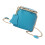 Versatile Blue Compact Wallet Adjustable Strap And-Blue 1