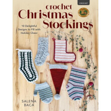 Crochet Christmas Stockings by Salena Baca Paperback Book