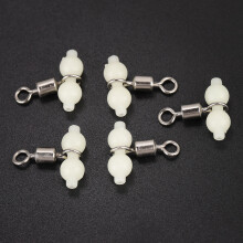 Luminous Stainless Steel Sea Fishing Swivels 5 Pcs Heavy Duty & Saltwater Ready
