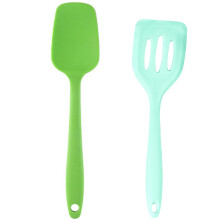 Set de spatule din silicon Chef's Choice, antiaderente, fără BPA, mâner ergonomic confortabil, silicon rezistent la căldură, ergonomic