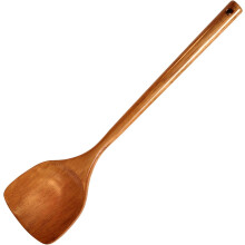 Alegerea Master Chef, Spatulă din lemn lucrată manual, Spatulă de gătit cu arbore rezistentă la căldură, Sigură pentru vase antiaderente,