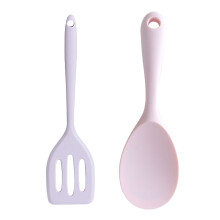 Linguri antiaderente pentru amestecat, set de ustensile de bucătărie din silicon, 2 piese, rezistente la căldură, sigure de utilizat cu toate