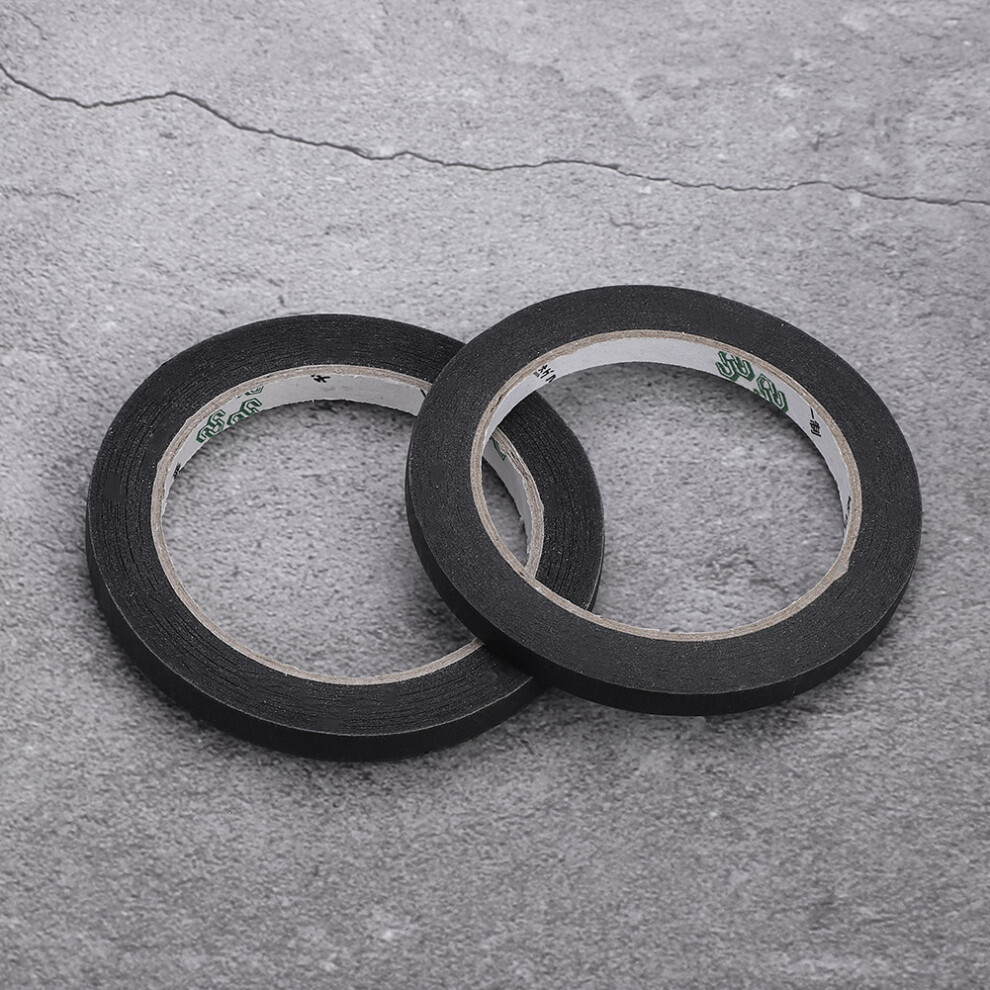 Guitar Pickup Insulated Tape 2Pc Black 10Mm/8Mm - Noise Reduction Shielding 9381362742571