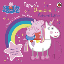 Peppa Pig Peppas Unicorn Adventure A PressOutandPlay Book by Peppa Pig