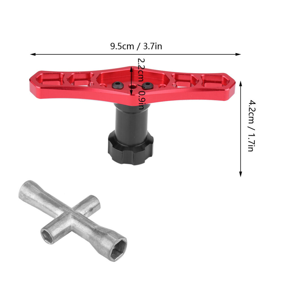 17Mm Wheel Nut & Hex Wrench Tool Set For Rc Car Airplane, Aluminum 8261362744564