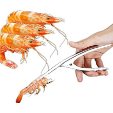 La delizia dello chef: apri-molluschi dal design elegante ed ergonomico, in acciaio inossidabile, per rompere i frutti di mare senza sforzo.
