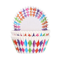 Forminhas descartáveis para cupcakes, versáteis e multiuso, resistentes e coloridas, com borda canelada. Garantia de satisfação. Material