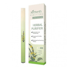 (Green) Portable Herbal Diffuser Pen Lung Cleanse & Energy Boost Air Freshener Herbal Refreshing Bar Clear Breathing