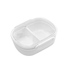 Marmita Bento Ecológica, Design Simples com Grande Capacidade, Polipropileno e Poliestireno Ecológicos, À Prova de Vazamentos para Refeições Sem