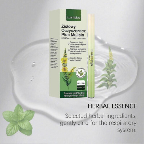 (1pc) 1/3/5/10pcs Lung Cleanse with Herbal Diffuser Pen LANISKA Lung Care Stick 2