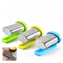 (Green) Tea Strainers Hanging On Cup Style Tea Infuser With Handle Tea Diffuser Strainer Herbal Spice Filter Drinkware Tea Accessories