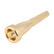Durable Gold 3C Trumpet Mouthpiece with Unique Bullet Head Shape
