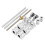 400mm Fully Thread Rod T8 Lead Screw with Nut Kit for 3D 1